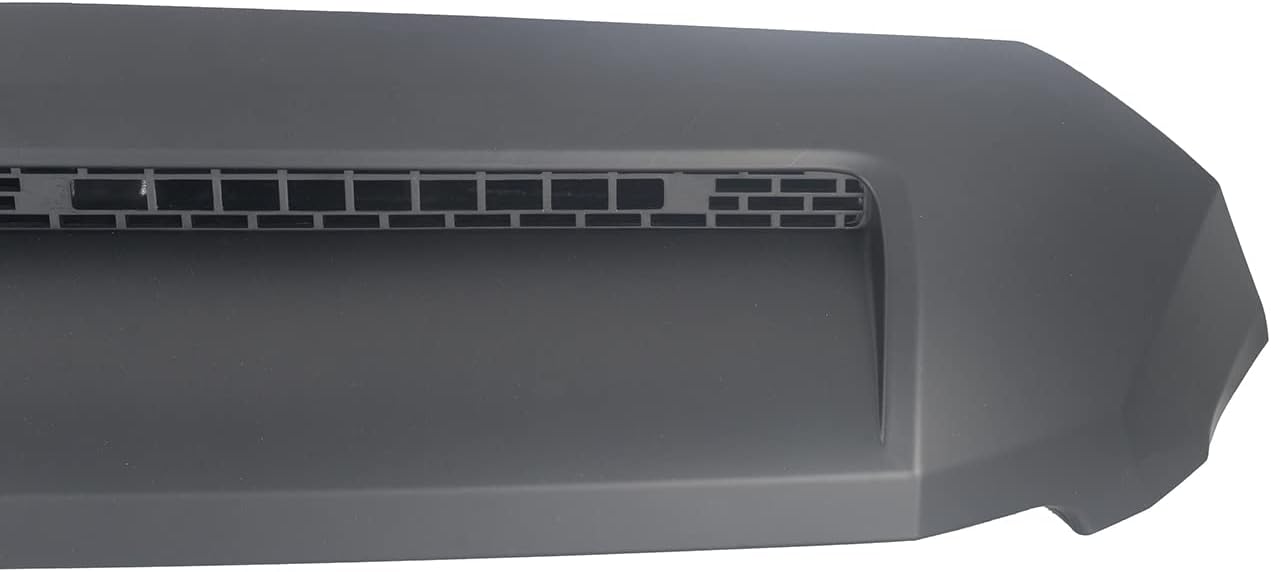 KARPAL Front Upper Hood Scoop Molding Bulge Compatible with 2014-2021 Toyota Tundra 76180-0C030 Matte Black