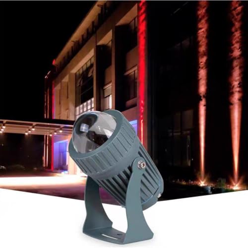 Lámparas de paisaje con ángulo de haz estrecho 10W proyector iluminación muros