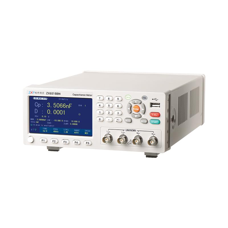 ZX6518BN Capacitance Tester 100Hz, 120Hz, 1kHz, 10kHz Basic Accuracy 0.1%