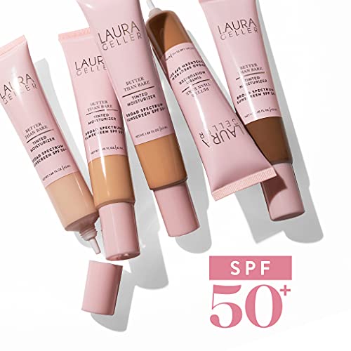 Laura Geller New York Better Than Bare Tinted Moisturizer - Fair 130 - Broad Spectrum Spf 50 - Buildable Light To Medium Coverage - Satin Finish #TOP5