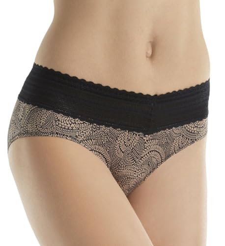 Image of Warner's womens No Pinching No Problems Dig-free Comfort Waist With Lace Microfiber Hipster 5609j