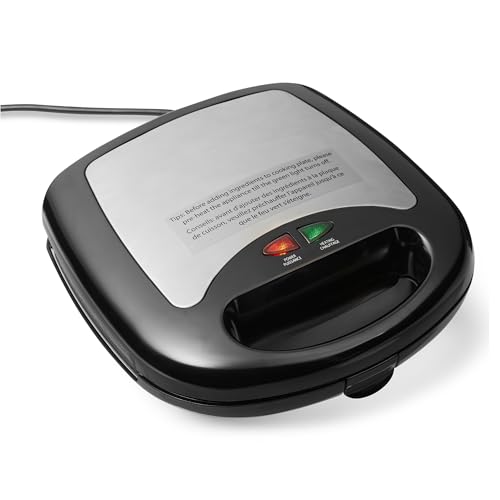 Amazon Basics 3-in-1 Sandwich Maker, Panini Press and Waffle Maker with Removable Plates, 700W Amazon Basics 3-in-1 Sandwich Maker, Panini Press and Waffle Maker with Removable Plates, 700W