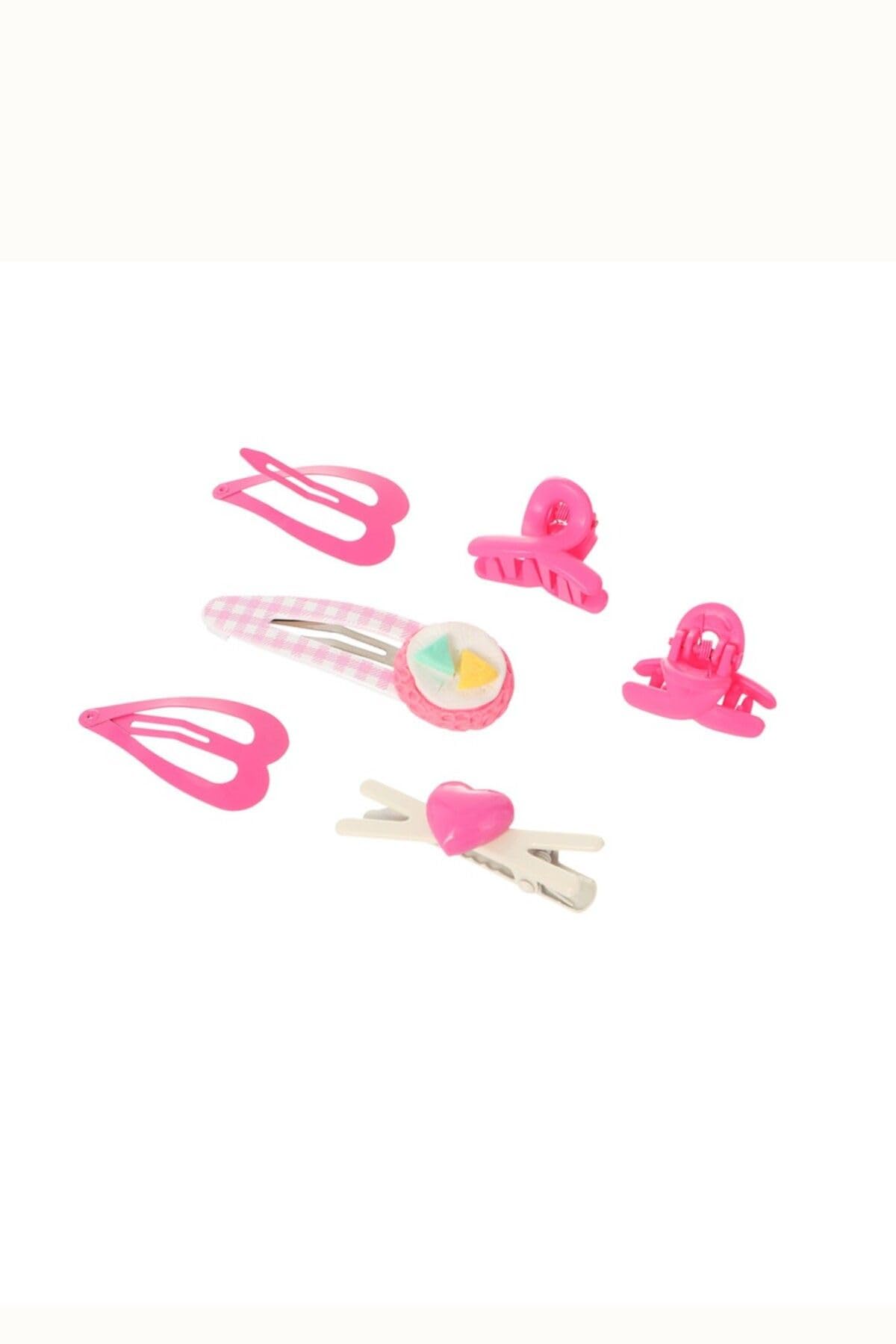 Miniso Şeffaf Kutulu 6'Lı Toka Seti