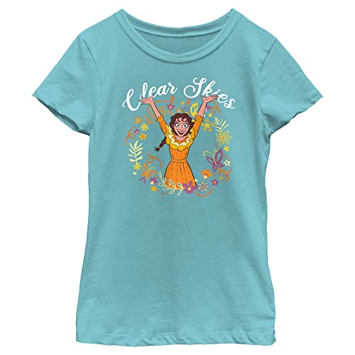 Image of Fifth Sun Girl's Encanto Pepa Clear Skies T-Shirt