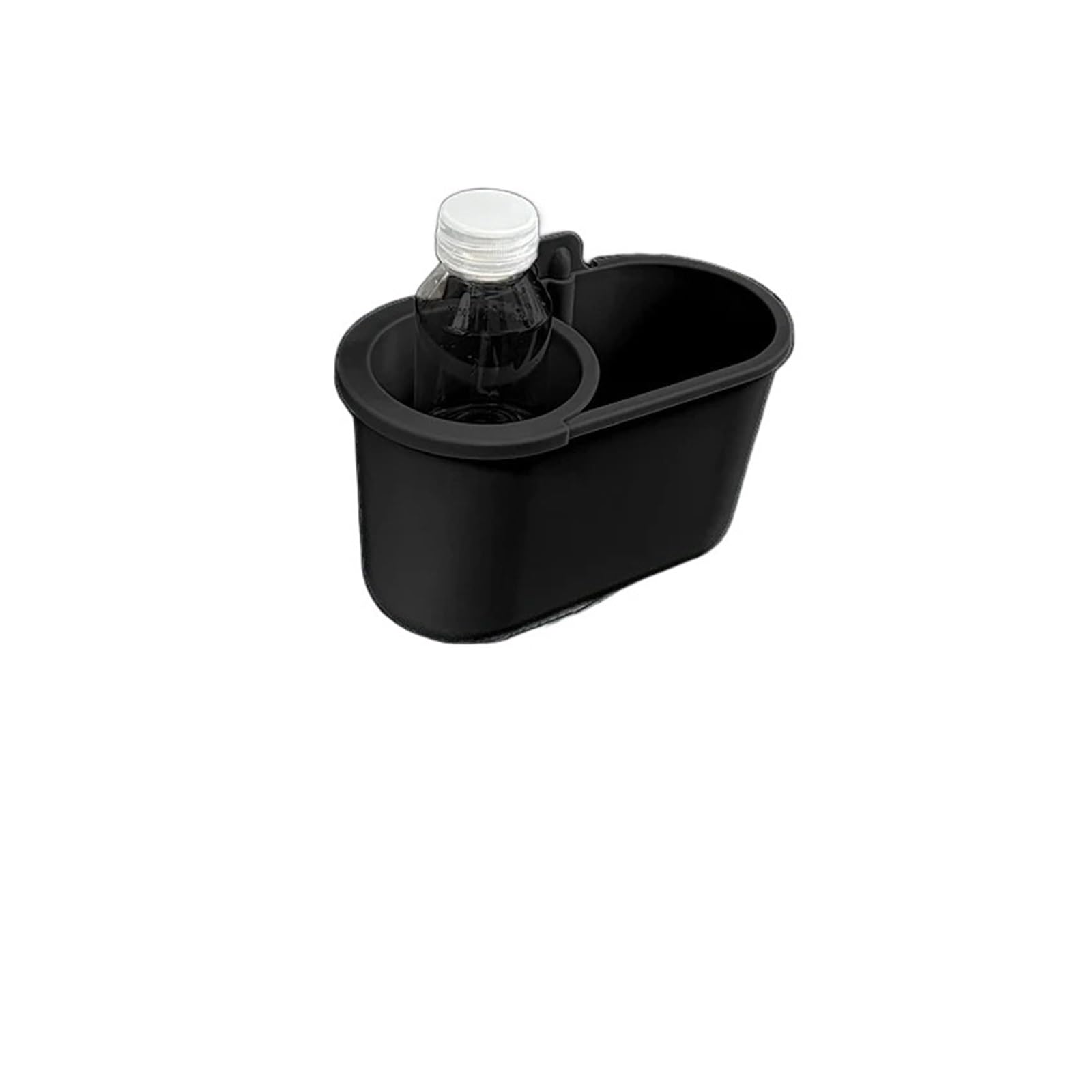 TNTGEBFVBG Car Bin Car Magnetic Hanging Storage Box Color Silicone Cars Rubbish Bins(Black-1)