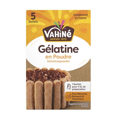 Gélatine en poudre Vahine pour figer facilement vos mousses maison