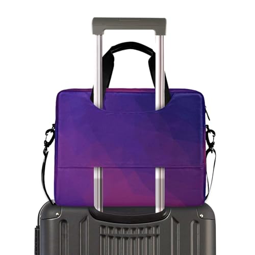 Bolso bandolera portátil para laptop 15.6 pulgadas azul dégradé miniatura 4