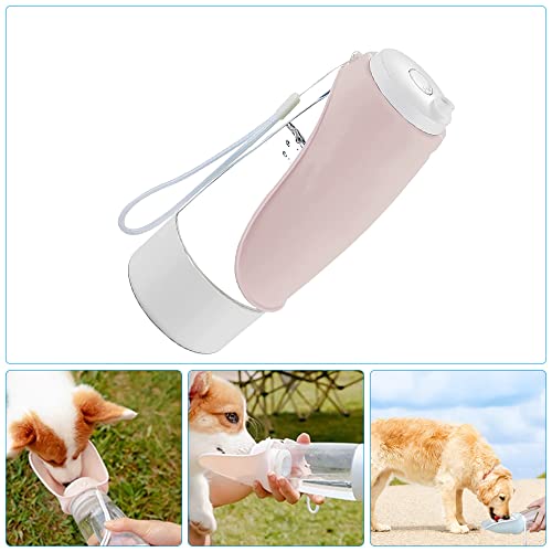 Foreverup Borraccia per Cani,2 in 1 Portatile Cane...