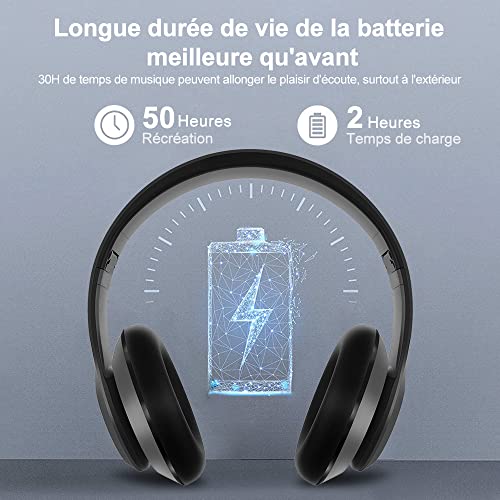 Prtukyt Casque Bluetooth sans Fil, Écouteurs Bluetooth sans Fil, 8S Casque Audio avec Microphone Intégré, Écouteurs… - Les Beatles, Paul McCartney, John Lennon, RIngo Starr, George Harrison Prtukyt Casque Bluetooth sans Fil, Écouteurs Bluetooth sans Fil, 8S Casque Audio avec Microphone Intégré, Écouteurs… – Image 4