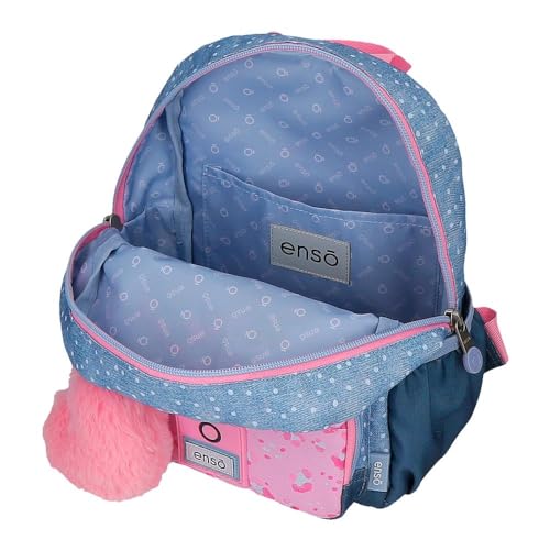 Enso Dreamer Backpack Blue 19x24x10cm Polyester by Joumma Bags, Blue, Rucksack, Blue, Rucksack4
