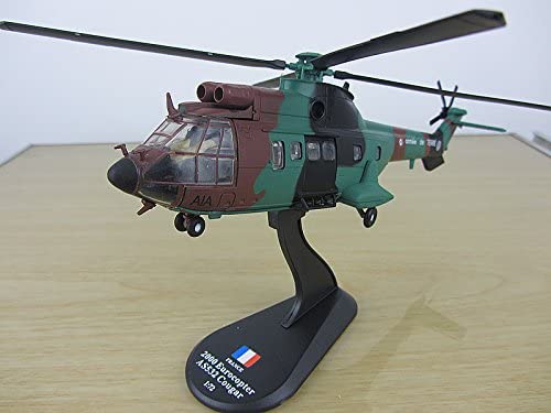 UBERSWEET® AMER 1/72 Model Airplane Aircraft France 2000 Eurocopter AS532 Cougar armeo de Terre Diecast Airplane Model Collections Gifts