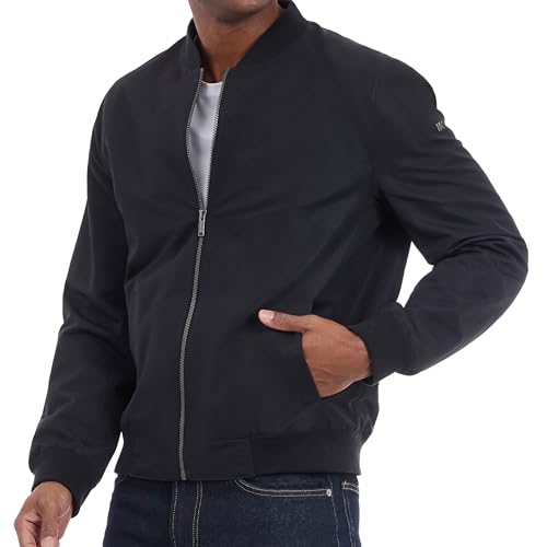 Michael Kors Men's Lightweight Bomber Jacket, Wind and Water Resistant3
