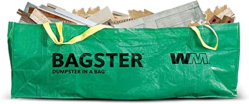 Bagster 3CUYD Dumpster in a Bag Holds up to 3 300 lb 3 Bag Green