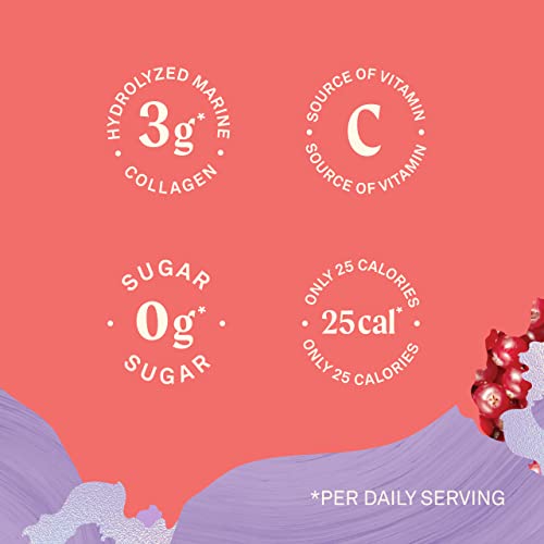 Organika Marine Collagen Drink Tablets With Vitamin C- Cranberry Flavor- 1 Tube X 14 Tablets #TOP3