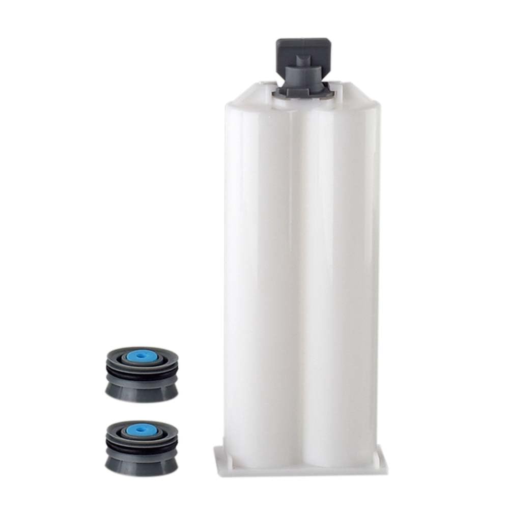 New AB Epoxy Resin Gun Barrel 50ml Syringe or Conical Barrel 1:1 Wholesale 10 sets