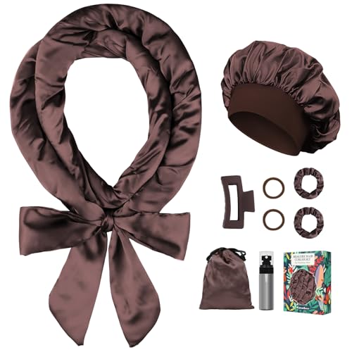 Gwabee Satin Heatless Curls Overnight Set