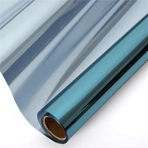 Self-Adhesive UV Blocking Window Film - Blue-Silver 60x500cm