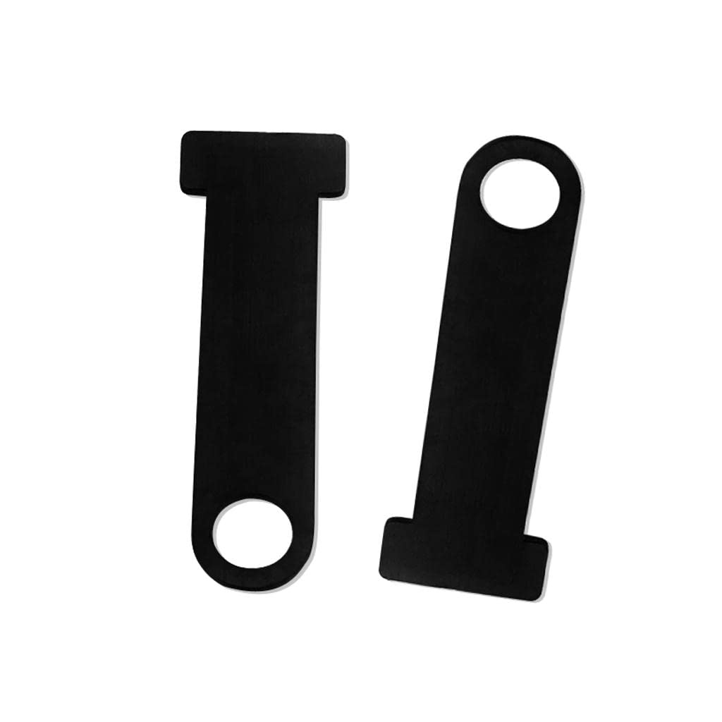 2 x Motorbike Open Face Helmet Lock for Quick Release Buckle Fastener Black-image-13