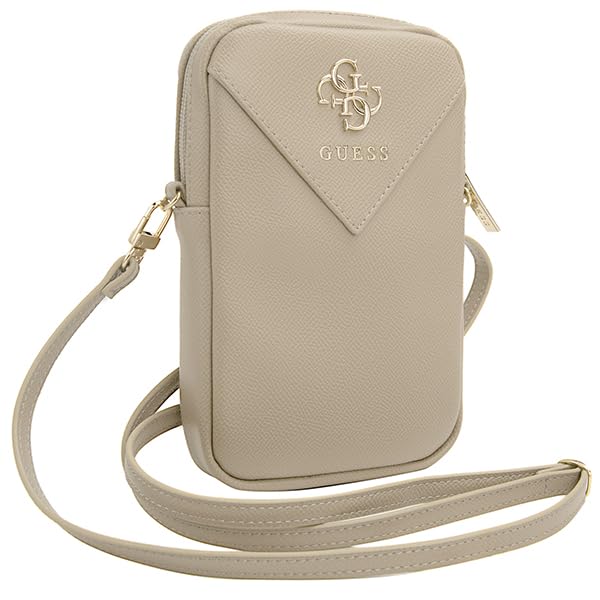 CG MOBILE Guess GUWBZPGSTEGD - Custodia a triangolo con cerniera, colore: oro chiaro