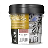 JOVIRA PINTURAS Pintura Antimoho, Evita el moho, resistente a la aparición de moho en paredes, aspecto mate. (15 Litros, Granito)