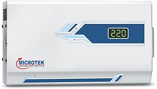 MICROTEK Pearl EM4130+ Digital Display WALL Mounted Automatic Voltage Digital Display STABILIZER for AIRCONDITION Conditio...