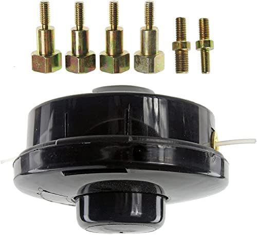 Spares2go Dual 2 Line Petrol Strimmer Trimmer Brushcutter Bump Feed Spool Head (Standard Fitting)