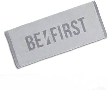 Amazon.co.jp: BE:FIRST ビーファースト ロゴフェイスタオル グレー