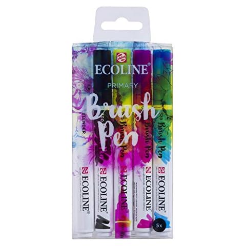 Talens Ecoline 5 brush pens "Primary" Cover