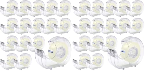 Image of OWLKELA 16 Pcs Clear Tapes, 0.7 inch x 28 yds per roll (Pack of 2)