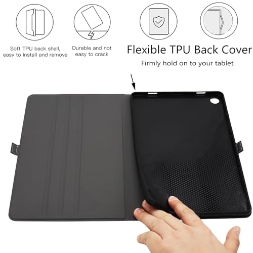 Bbjjkkz Samsung Galaxy Tab A9 Plus 11 inch 2023, Slim Fit Lightweight Pattern Tablet Case Cover for Galaxy Tab A9 Plus with Auto Wake/Sleep, Bird - Image 5