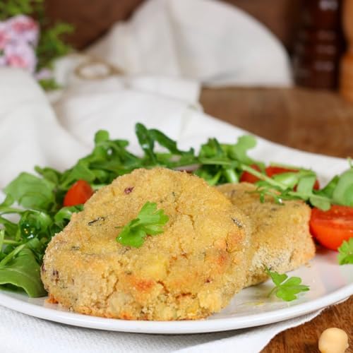 Burger di ceci: la ricetta saporita e morbida con patate al vapore