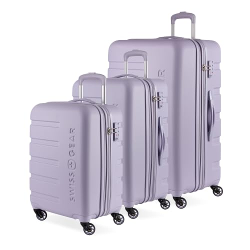 Image of SwissGear 7366, Evening Haze, 3-Piece Set (19 /23 /27), Signature Hardside Expandable Luggage With Spinner Wheels
