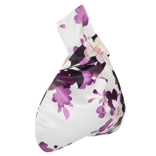 PACKOVE Bolso de Mano Japonés Bolso Organizador Pequeño para Mujer Monedero de Muñeca Kimono Tela Adecuado para Viajes Playa Fiesta Compras Trabajo Escuela