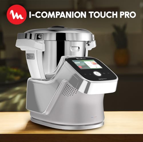Moulinex I-Companion Touch Pro Robot da cucina multifunzione (Silver), Funzione Cottura, Capacità 3L, Schermo Touch, Bilancia Integrata 1 Moulinex I-Companion Touch Pro Robot da cucina multifunzione (Silver), Funzione Cottura, Capacità 3L, Schermo Touch, Bilancia Integrata