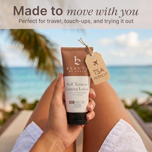 Image of Tanning Lotion Self Tanner - USA Made with Natural & Organic Ingredients