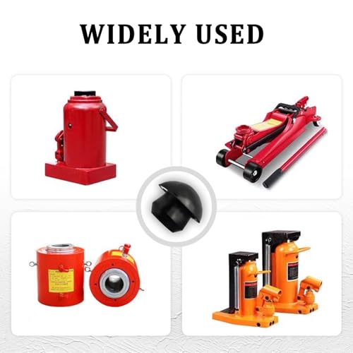 Image of 12PCS Bottle Jack Oil Filler Plug,9mm Rubber Floor Jack Parts for Sealling Hydraulic Jack Oil Ports,Universal Hydraulic Jack Parts Accessories