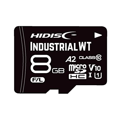 HIDISC 高温度耐久 microSDHCカード 8GB HDMCSDHC8GMLLWTJP3