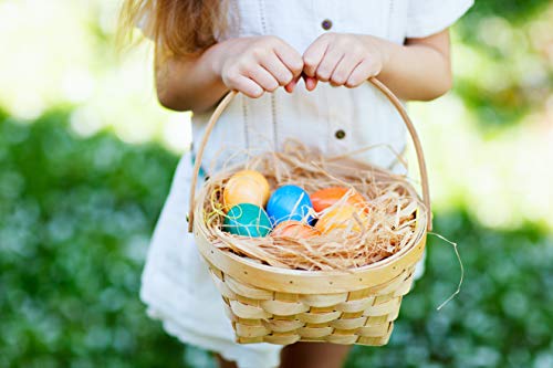 Ehome Wooden Percussion Musical Egg Easter Maracas Shakers Kids Toys with Assorted Colors - Thumbnail 3