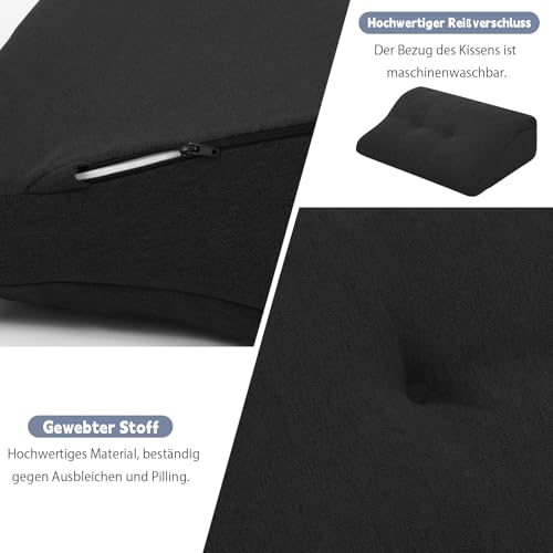 Coussin lombaire GOFORIT | Mousse double couche ergonomique contre le mal de dos - 6