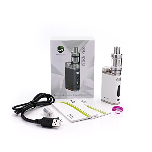 E Zigarette, Eleaf iStick Pico 75W TC Full Kit, Vape Kit with TC Mod Box, Riesiger Dampf Elektronische Zigarette Kit… – Bild 4
