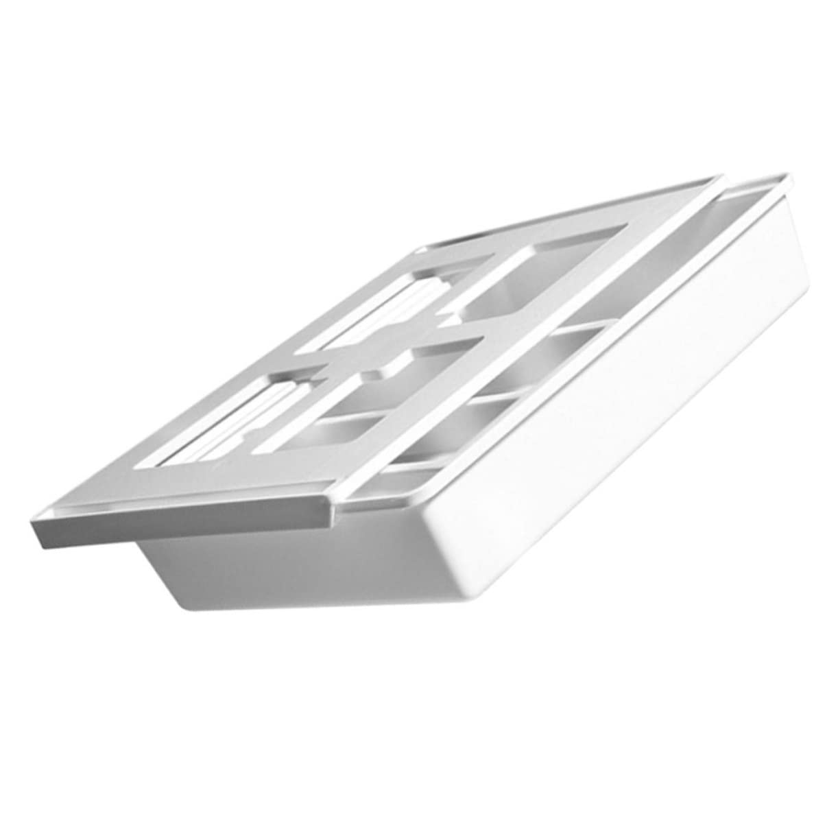 Scatola Portaoggetti Organizer Per Cassetto Ripiano Sotto Scrivania Plastica Resistente Compatto E Pratico Per Ufficio E Casa