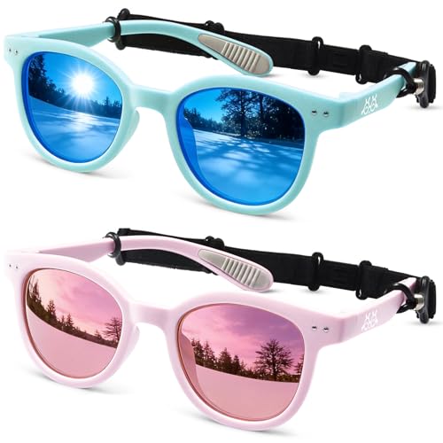 Image of EYEBUDDY Kids Toddler Sunglasses Age 2-4 /3-5 Boys Girls Polarized UV Protection Sun Glasses for Age 2-8