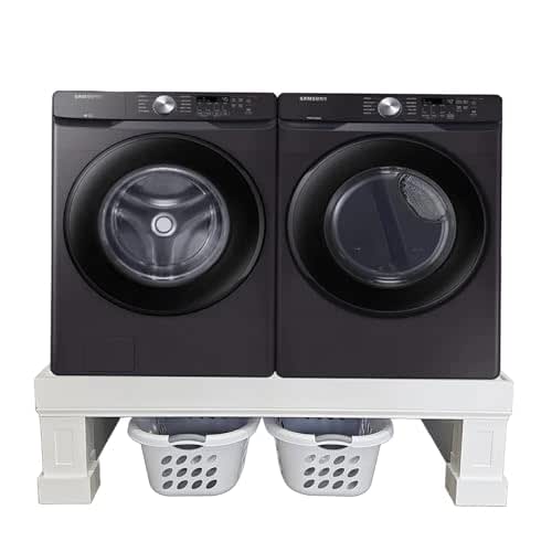 LaundryRise Handcrafted Laundry Washer and Dryer Pedestal Raiser Platform works with