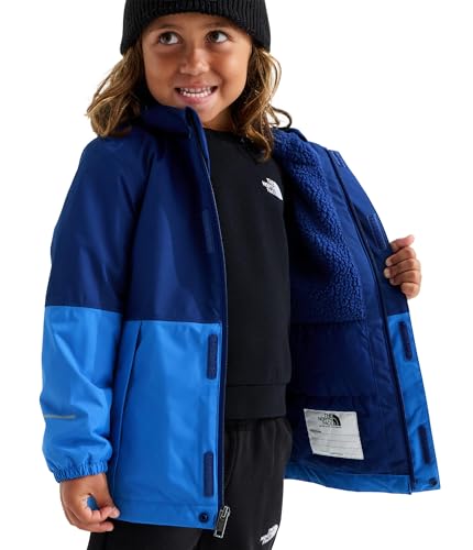 Image of THE NORTH FACE Kids' Antora Rain Jacket | Waterproof, Breathable, 3-piece Hood, Secure Zip Hand Pocket