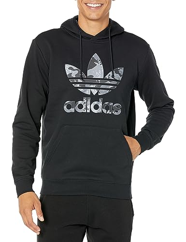 adidas Originals Men's Graphics Camouflage Infill Hoodie, Black, S