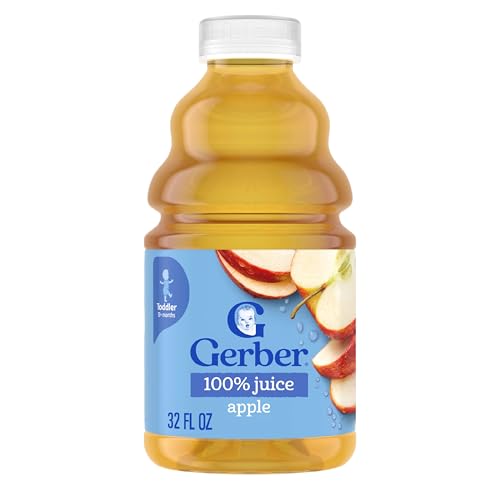 GERBER DRINK FOR TODDLER Apple Juice 32floz Bottle.