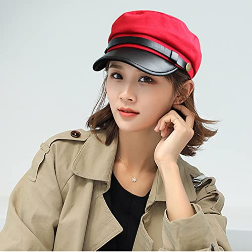 Image of Chauffeur Hat for Men Women Vintage Newsboy Cap Costume Hats Beret Cap