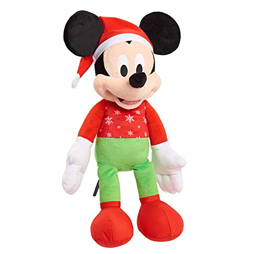 Disney Holiday Mickey Mouse Large 22-Inch Plush, Stuffed Animal, Amazon Exclusive #TOP3