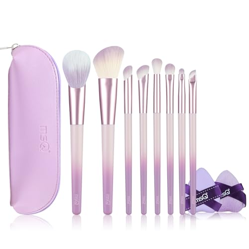Pinceaux de maquillage de qualité supérieure MSQ pour blush et fond de teint