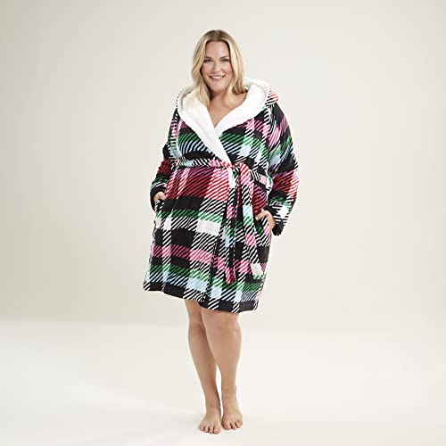 Image of Vera Bradley Women's Cotton Cozy Knit Robe (Extended Size Range)